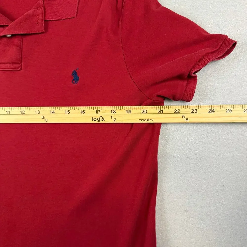 Polo Ralph Lauren Red Polo Shirt L